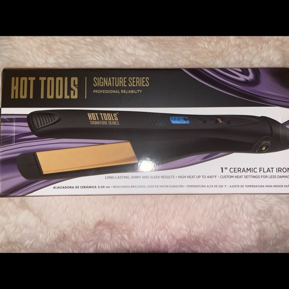 Hot Tools Tourmaline Digital Salon Flat Iron, 1” - Picture 1 of 8